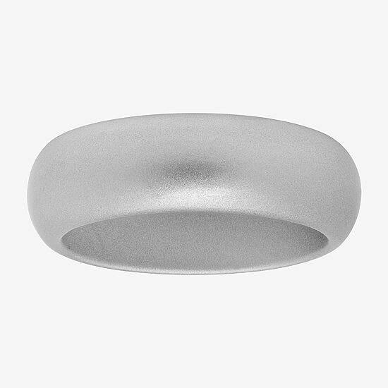 Mens 8MM Silicone Wedding Band