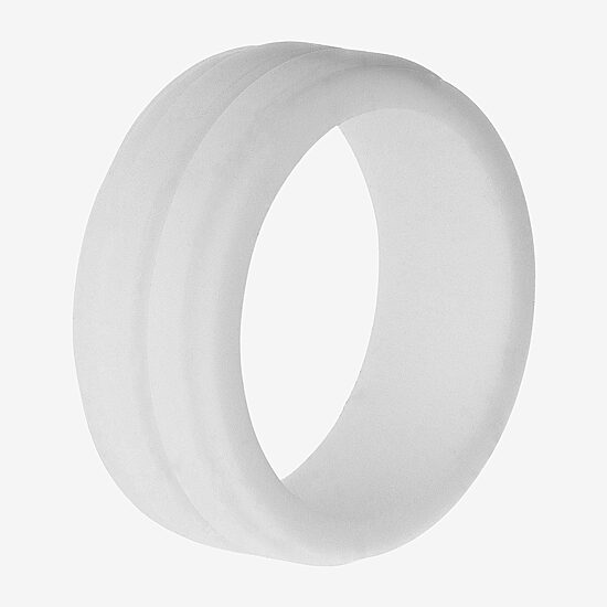 Mens 8MM Silicone Wedding Band