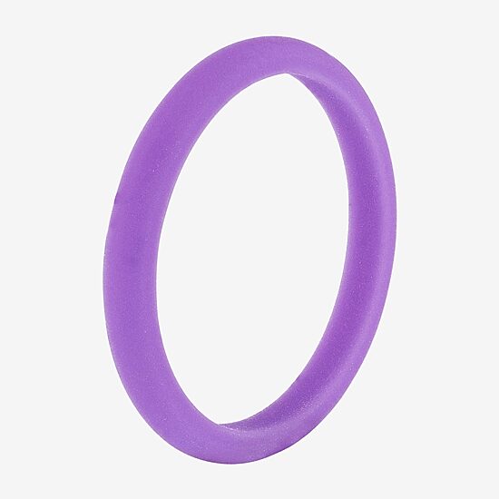 Womens 3MM Silicone Wedding Band