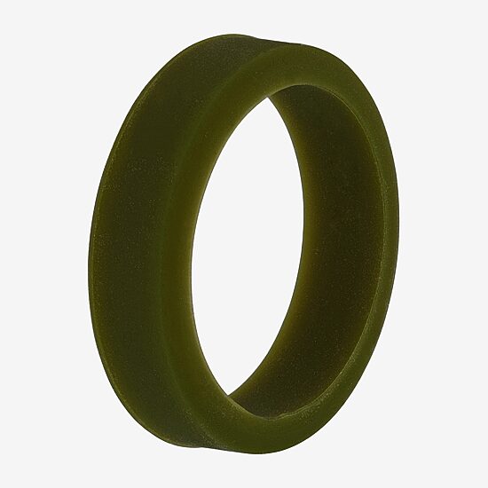 Mens 6MM Silicone Wedding Band
