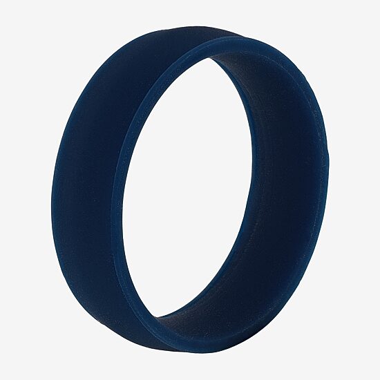 Mens 6MM Silicone Wedding Band