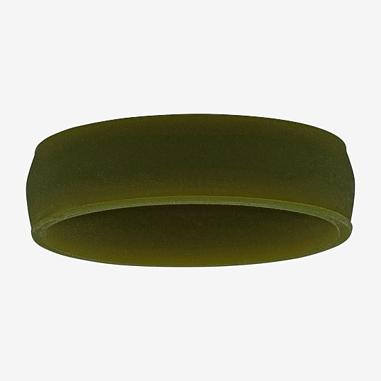 Mens 6MM Silicone Wedding Band