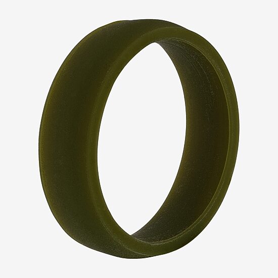 Mens 6MM Silicone Wedding Band