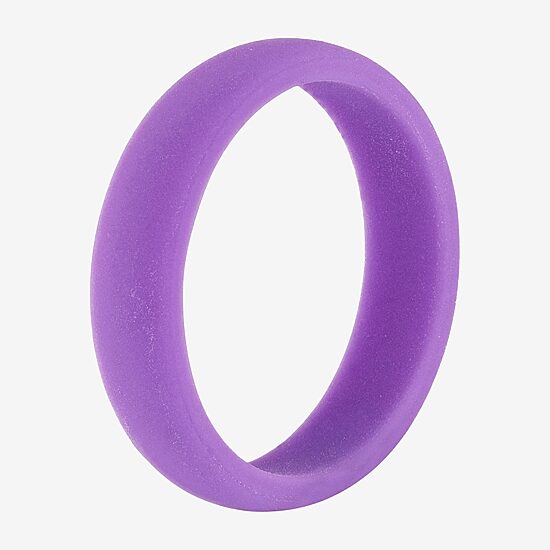 Womens 6MM Silicone Wedding Band