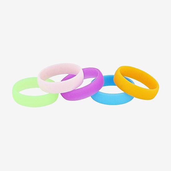 Womens 6MM Silicone Wedding Band