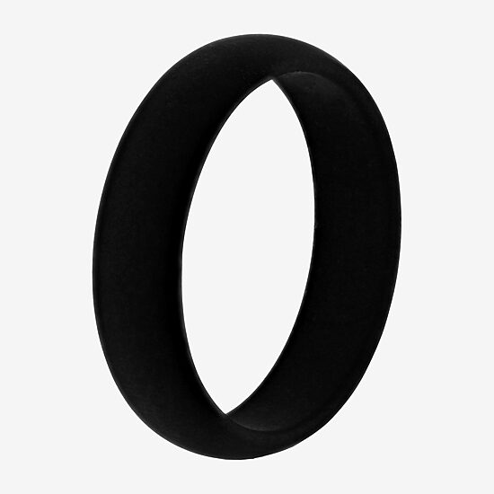 Womens 6MM Silicone Wedding Band