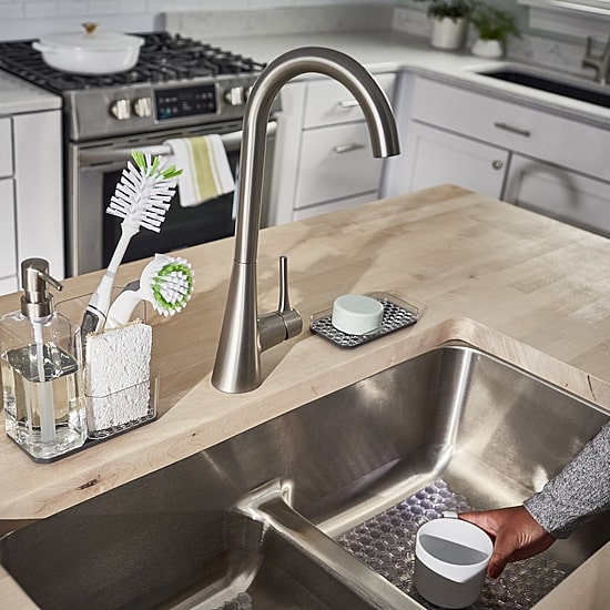 Spectrum Diversified Hexa Flexible Protector Sink Mat