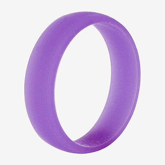 Womens 6MM Silicone Wedding Band