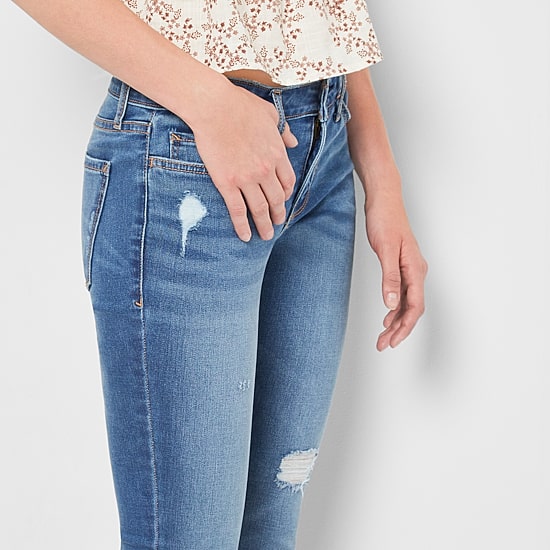 A.N.A - Tall Womens Mid Rise Skinny Fit Jegging