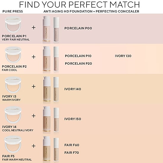 Mirabella Invincible For All Pure Press Powder Foundation
