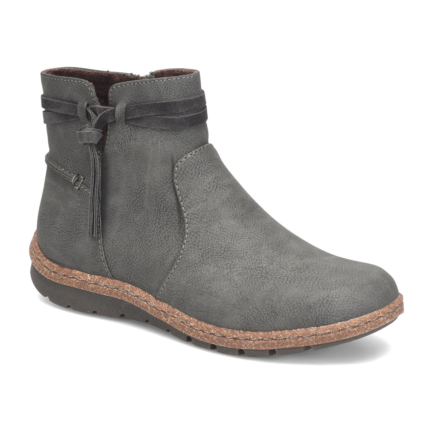 BOC by Born Womens Addi Flat Heel Booties