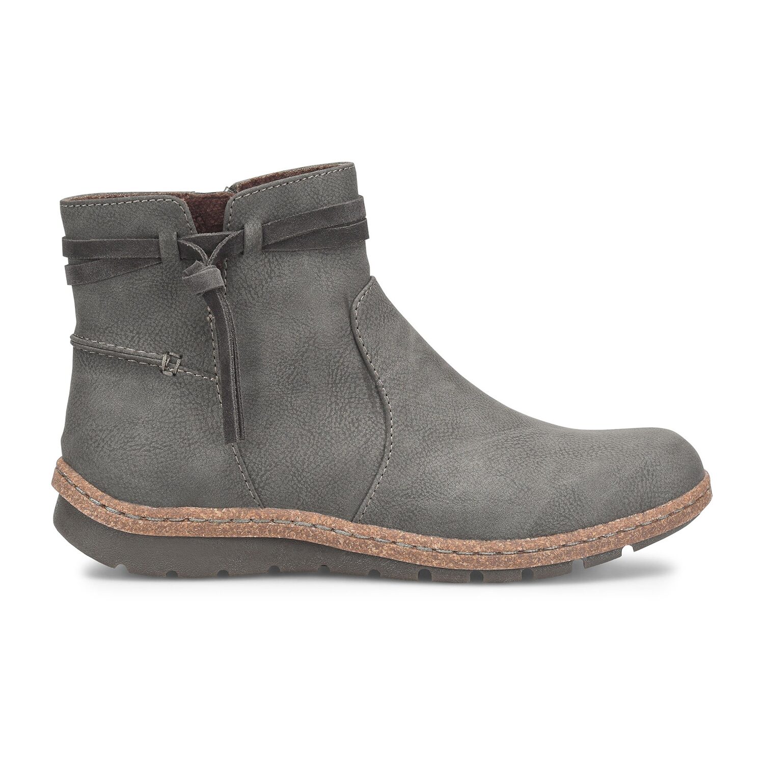 BOC by Born Womens Addi Flat Heel Booties