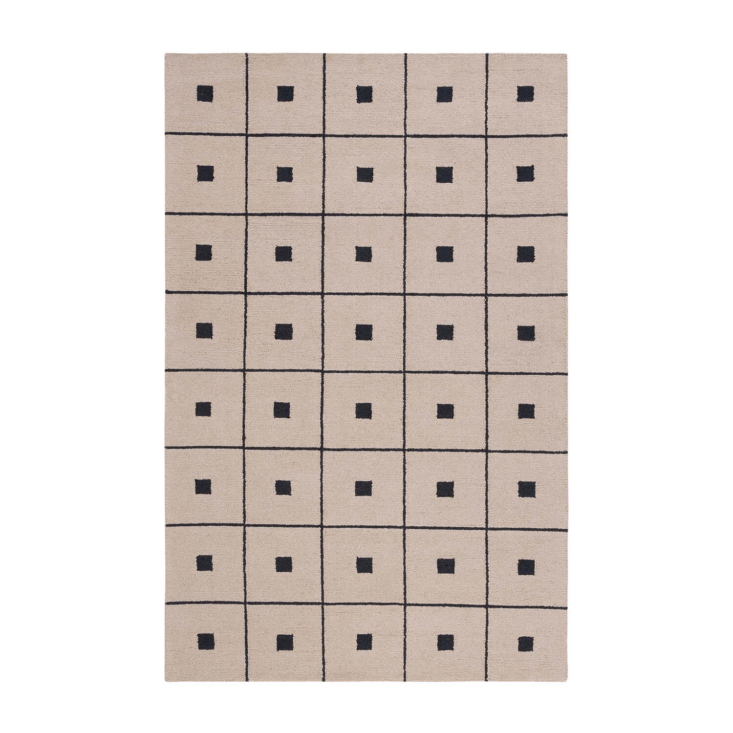 Martha Stewart Sofia Geometric Hand Tufted 36" X 60" Indoor Rectangular Accent Rug