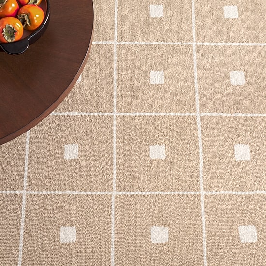 Martha Stewart Sofia Geometric Hand Tufted Indoor Rectangular Area Rug