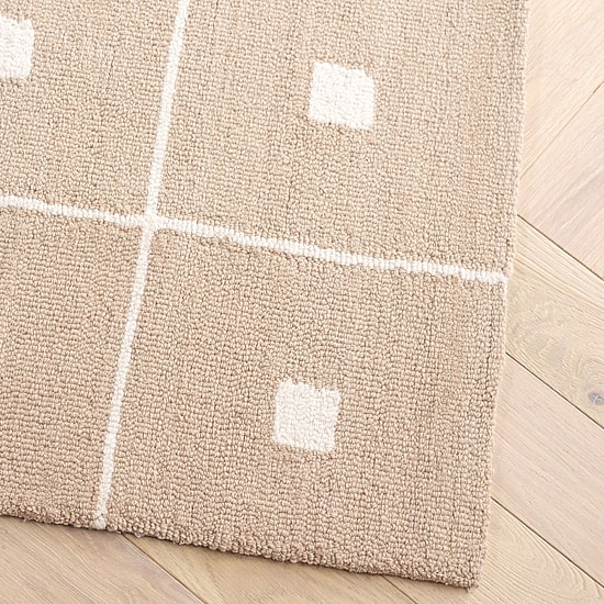 Martha Stewart Sofia Geometric Hand Tufted Indoor Rectangular Area Rug