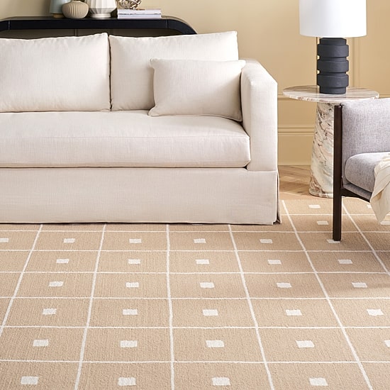 Martha Stewart Sofia Geometric Hand Tufted Indoor Rectangular Area Rug