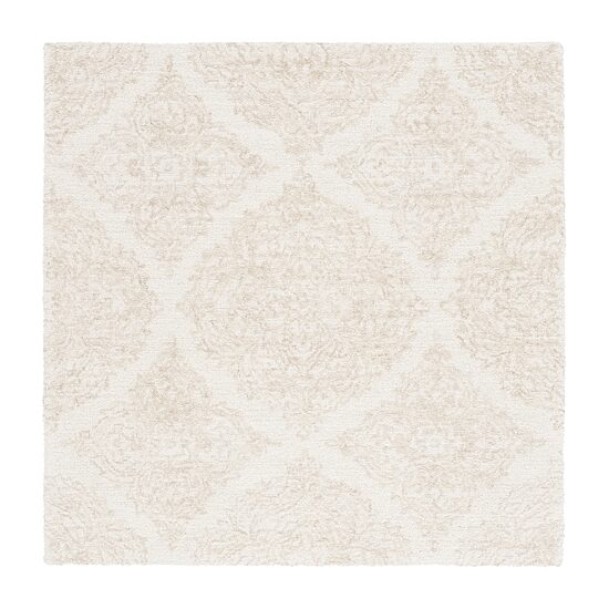 Martha Stewart Abel Floral Hand Tufted 6' X 6' Indoor Square Area Rug