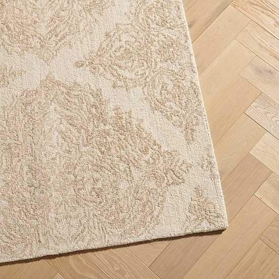 Martha Stewart Abel Floral Hand Tufted Indoor Rectangular Area Rug