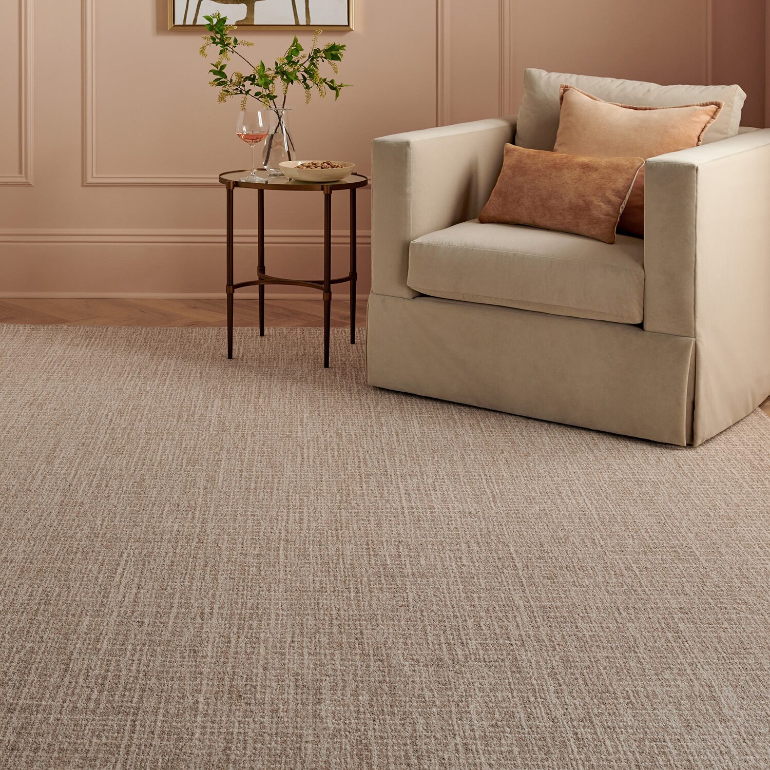 Martha Stewart Dania Solid Hand Tufted Indoor Rectangular Area Rug