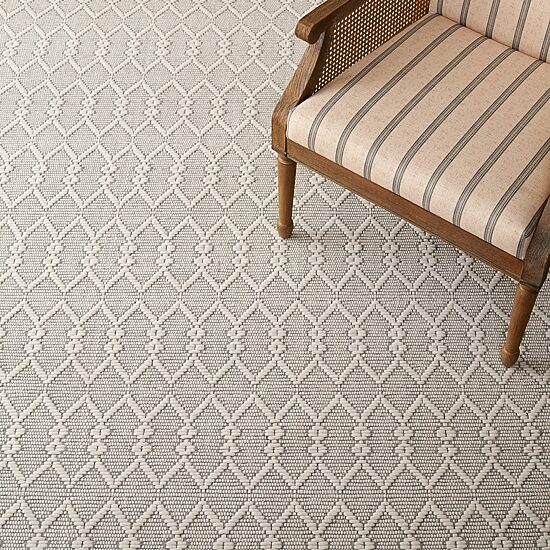 Martha Stewart Aria Bordered Loomed 27" X 96" Indoor Rectangular Runner