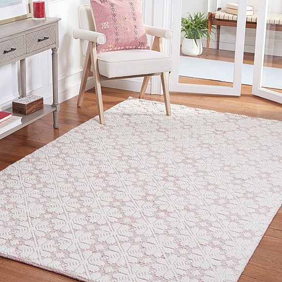 Martha Stewart Rana Floral Woven 36" X 60" Indoor Rectangular Accent Rug