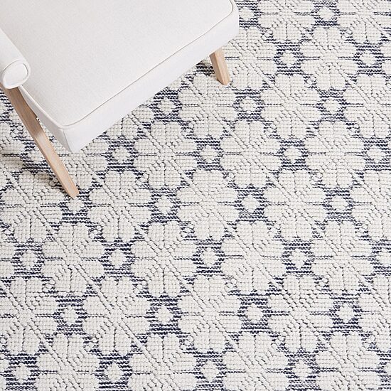 Martha Stewart Rana Floral Woven Indoor Rectangular Area Rug