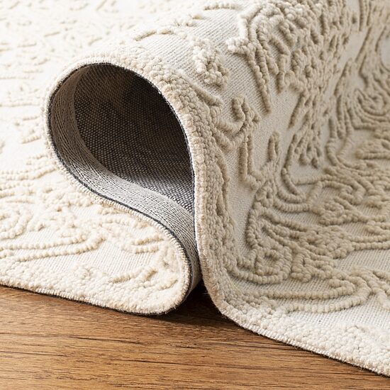 Martha Stewart Ella Medallion Hand Tufted 6' X 6' Indoor Round Area Rug