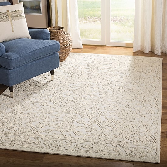 Martha Stewart Ella Medallion Hand Tufted Indoor Rectangular Area Rug