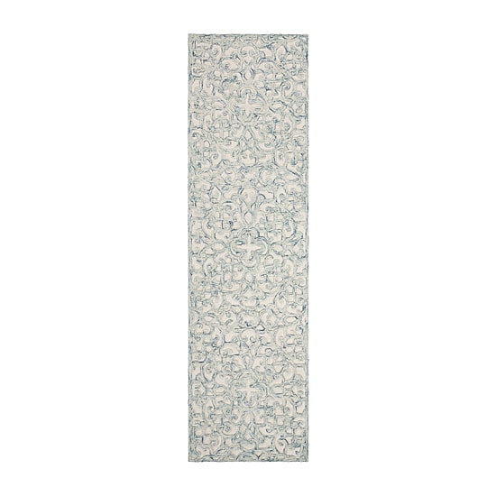 Martha Stewart Jada Floral Hand Tufted 27" X 96" Indoor Rectangular Runner