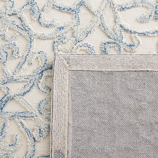 Martha Stewart Jada Floral Hand Tufted 27" X 96" Indoor Rectangular Runner