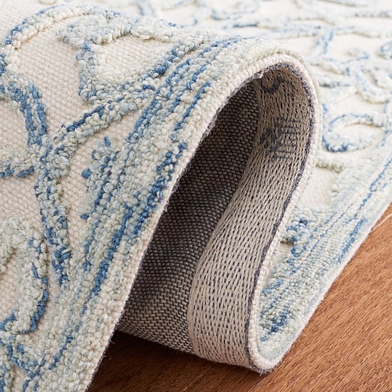 Martha Stewart Jada Floral Hand Tufted Indoor Rectangular Area Rug