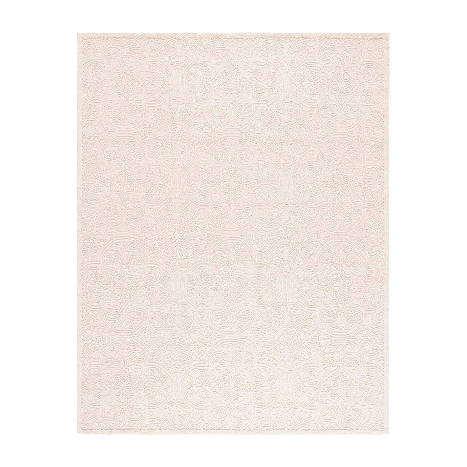 Martha Stewart Nora Medallion Hand Tufted Indoor Rectangular Area Rug