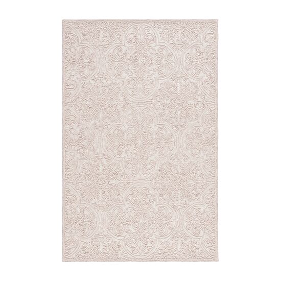 Martha Stewart Nora Medallion Hand Tufted Indoor Rectangular Area Rug