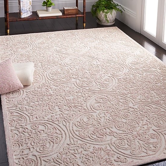 Martha Stewart Nora Medallion Hand Tufted Indoor Rectangular Area Rug