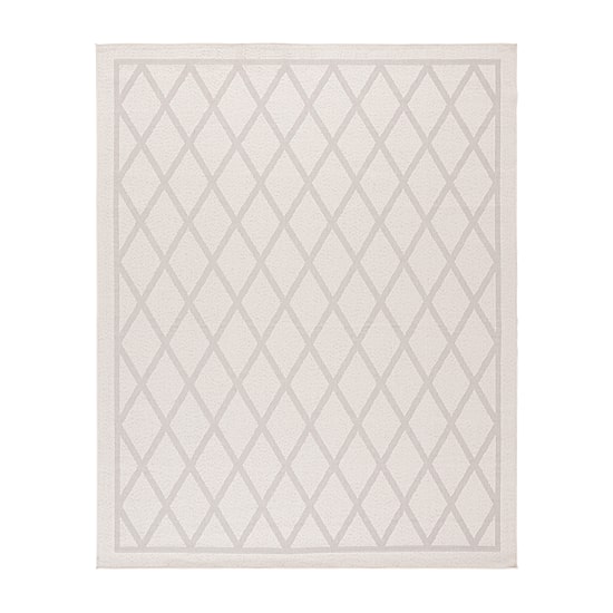 Martha Stewart Kalli Bordered Washable Outdoor Rectangular Area Rug