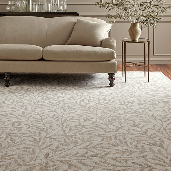 Martha Stewart Anna Floral Hand Tufted Indoor Rectangular Area Rug
