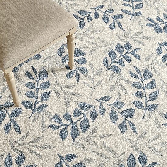 Martha Stewart Cora Floral Hand Tufted Indoor Rectangular Area Rug