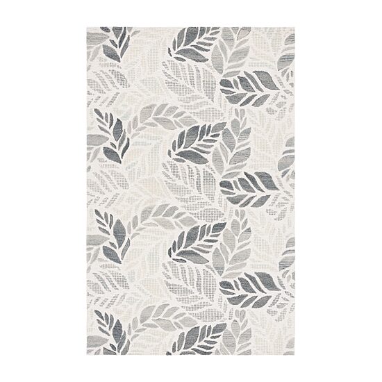 Martha Stewart Finn Floral Hand Tufted Indoor Rectangular Area Rug