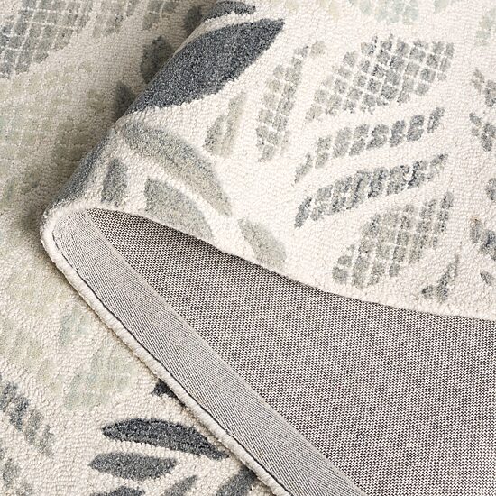 Martha Stewart Finn Floral Hand Tufted Indoor Rectangular Area Rug