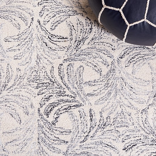 Martha Stewart Joy Floral Hand Tufted Indoor Rectangular Area Rug