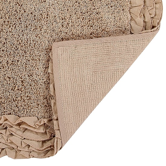 Better Trends Shaggy Border Mat Bath Rug