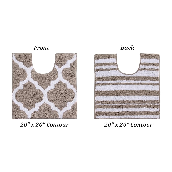 Better Trends Marrakesh Tufted Bath Contour Rug