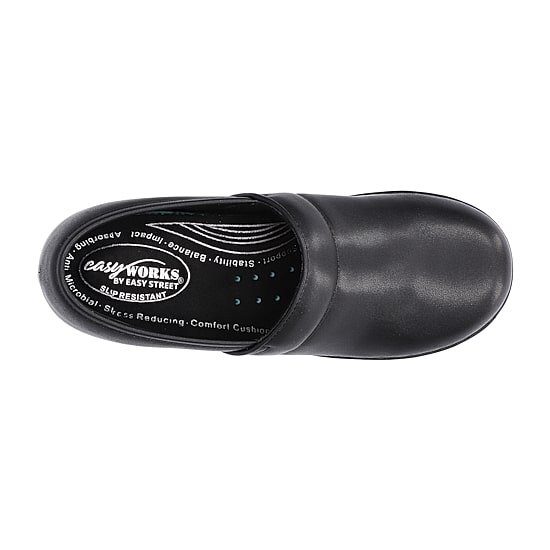 Easy Works By Easy Street Lead Womens Round Closed Toe Work Shoes