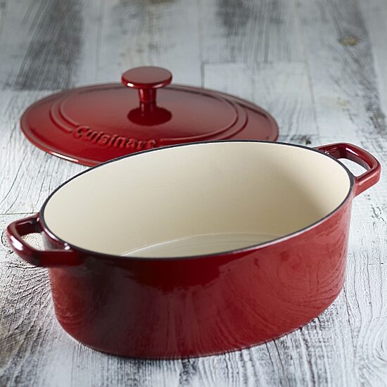 Cuisinart Cast Iron 5.5-qt. Casserole Pan