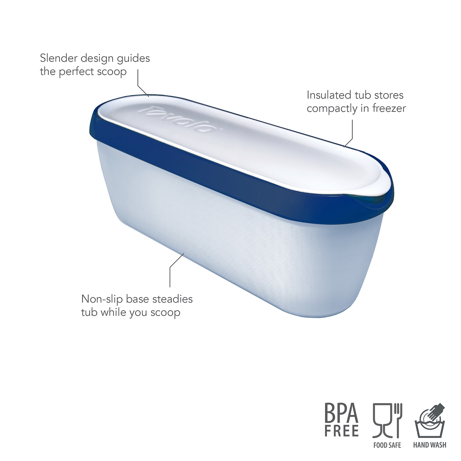 Tovolo Glide-A-Scoop Ice Cream Tub