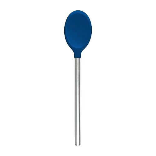 Tovolo Silicone Mixing Spoon With Stainless Steel Handle - Deep Indigo