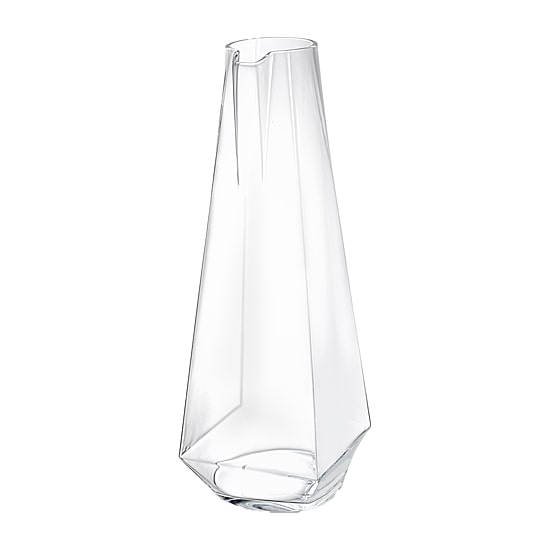 Joyjolt Infiniti Crystal Beverage - 43 Oz Glass Serving Pitcher