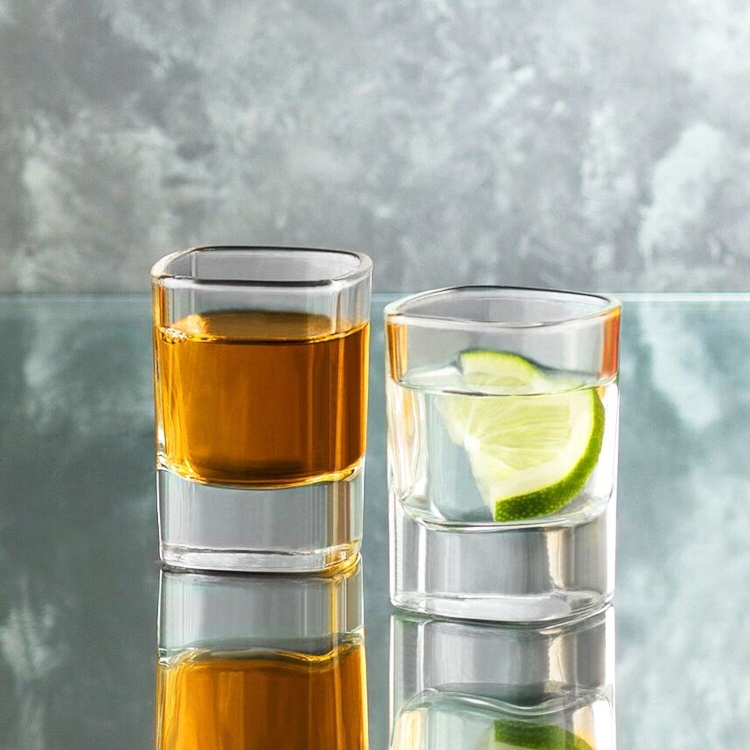 Joyjolt City Heavy Base - 2 Oz - Set Of 12 Shot Glass
