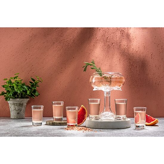 Joyjolt Shot 6 Glass Beverage Dispenser