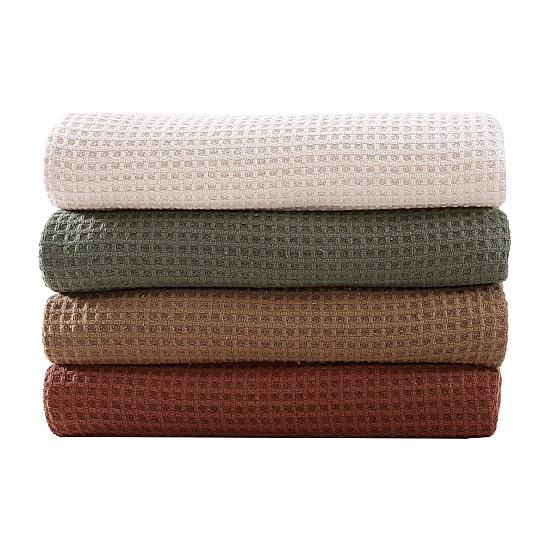 Eddie Bauer Solid 100% Cotton Blanket